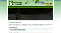 Desktop Screenshot of bombonajetours.com